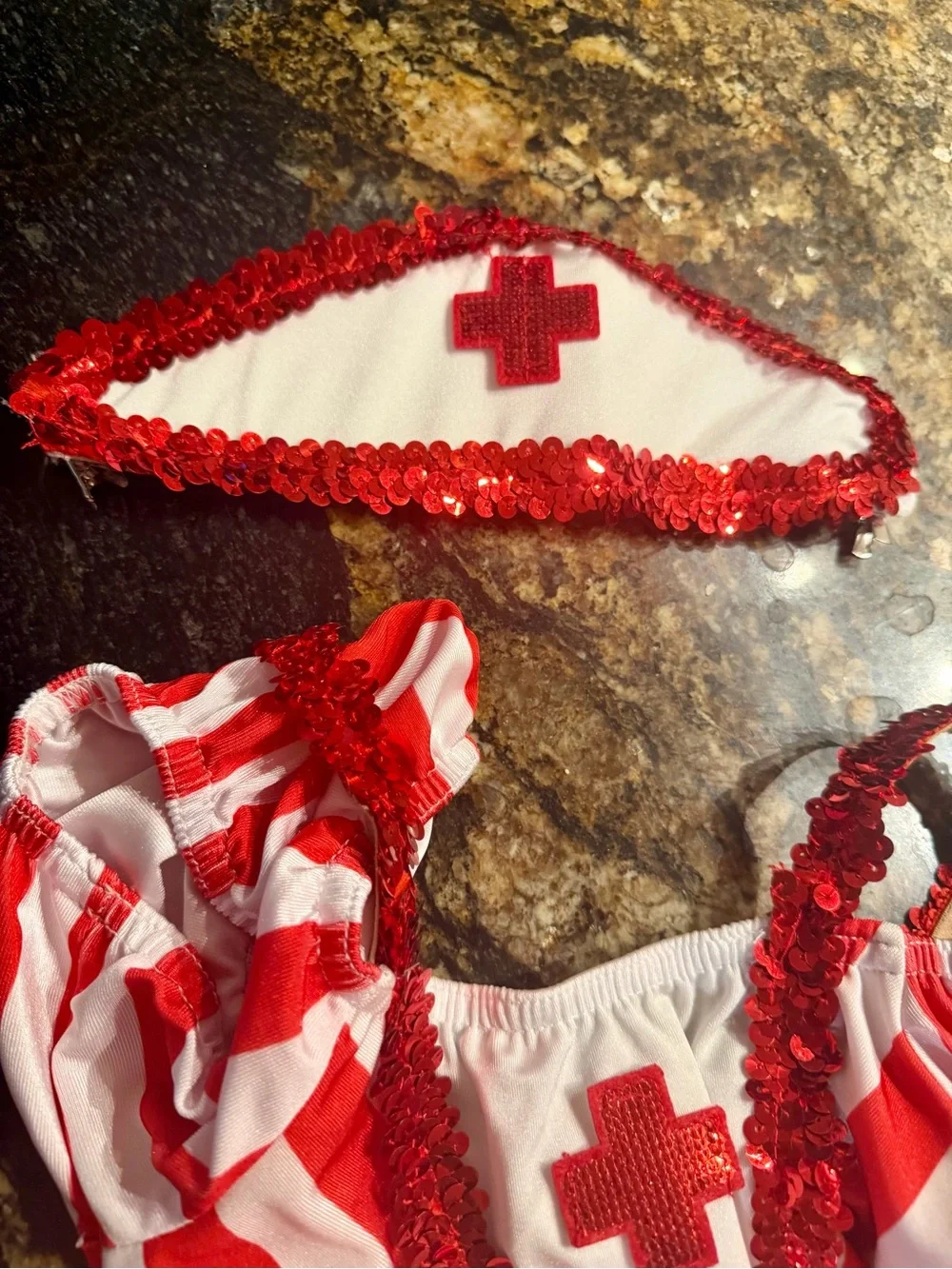 A Wish Come True Nurse Dance Tutu Dress Sz S/Child-Ne Cosplay Halloween Kidcore